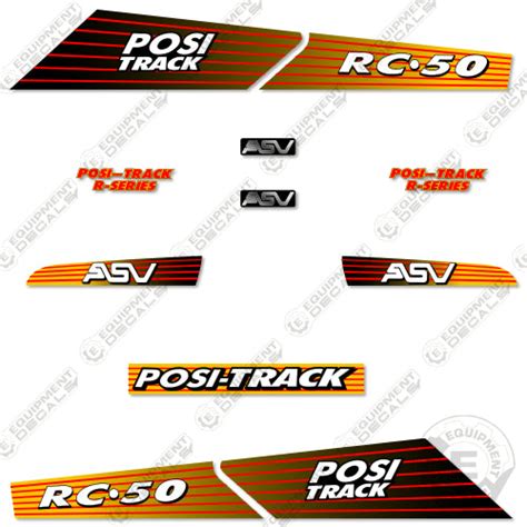 asv skid steer decals|ASV Decals.